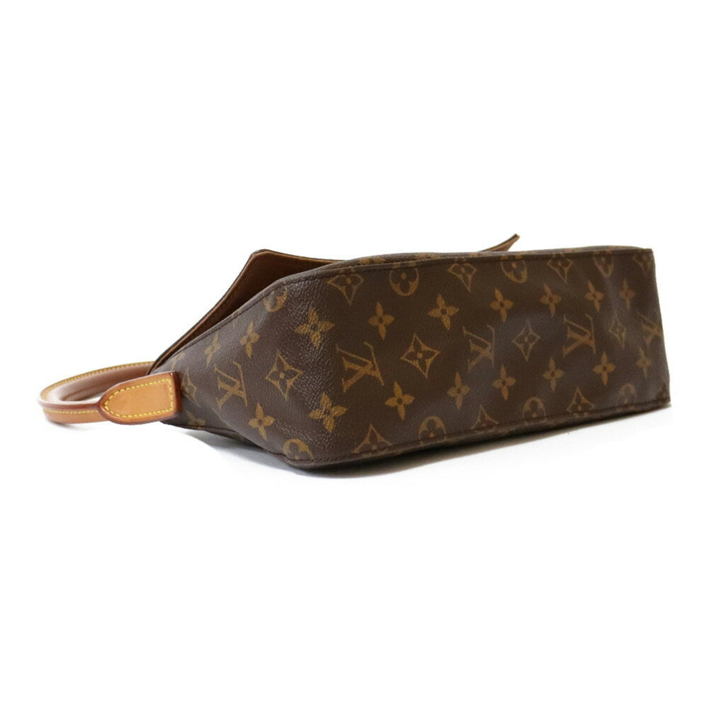Louis Vuitton Handbag Monogram Mini Looping Br Women's Leather