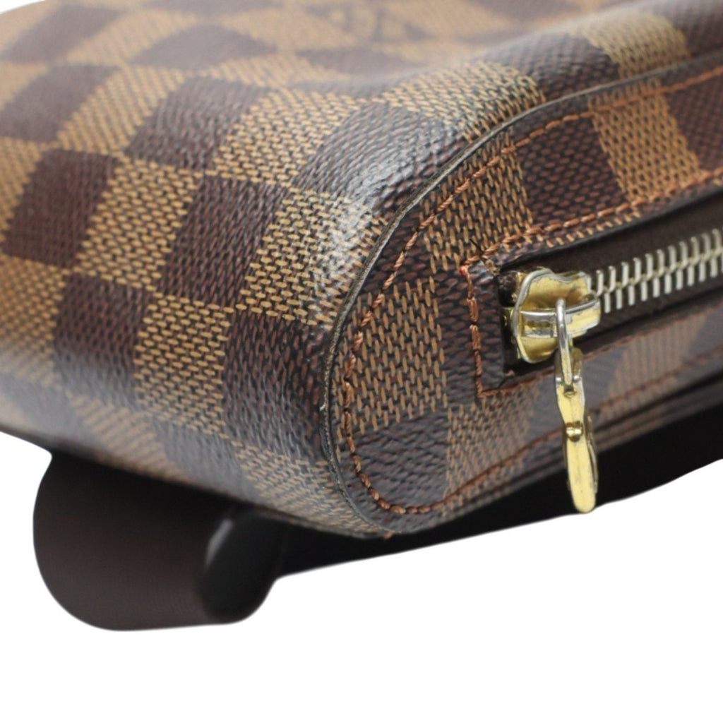 Louis Vuitton Brown Damier Canvas Ebene Damier Canvas Pouch Sling Bag