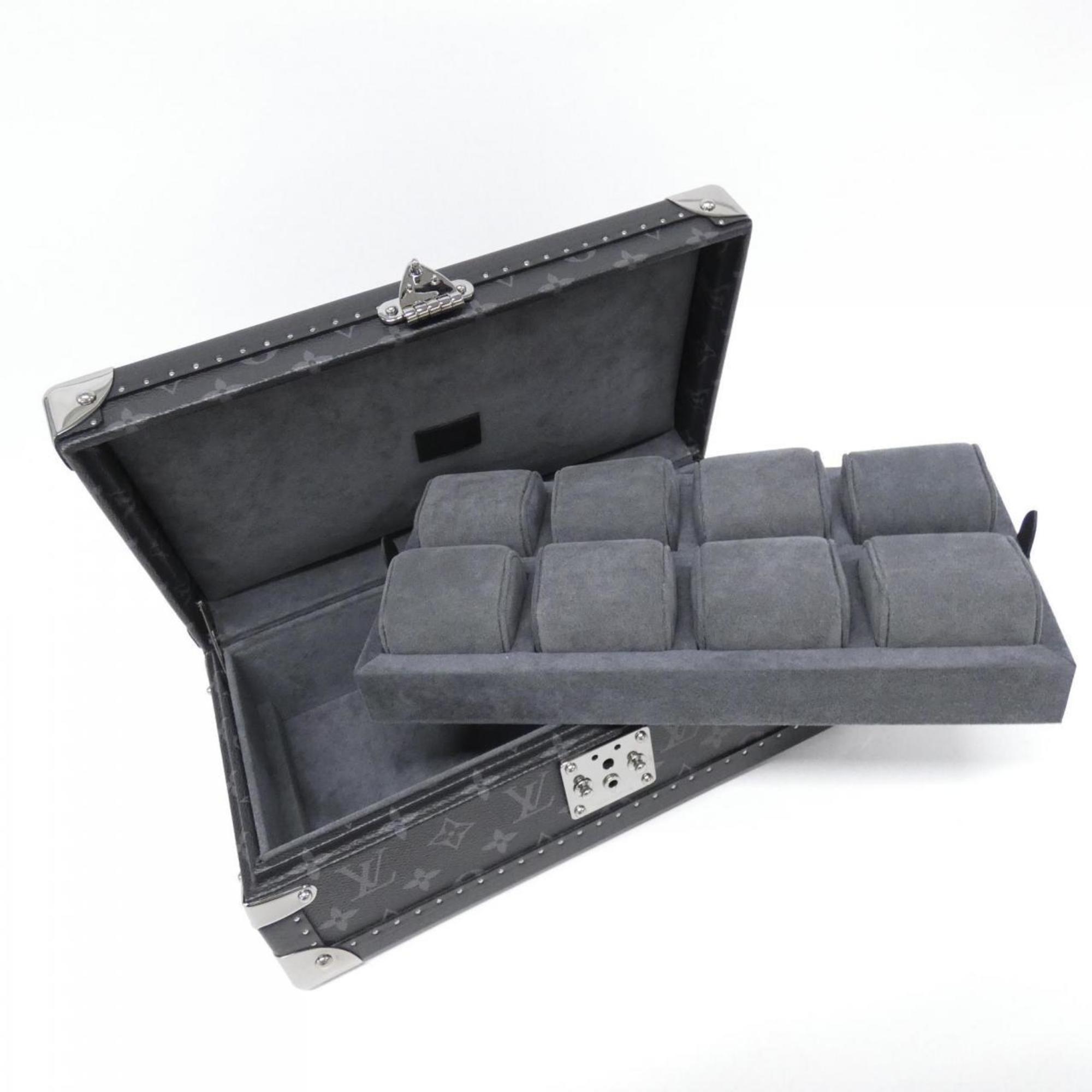Louis Vuitton Black Coated Canvas Attaché Case