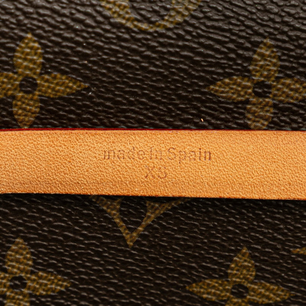 Louis Vuitton Monogram Brown Pvc Leather Pochette Sling Bag