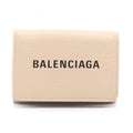 Balenciaga Beige Leather Wallet (Tri-Fold)