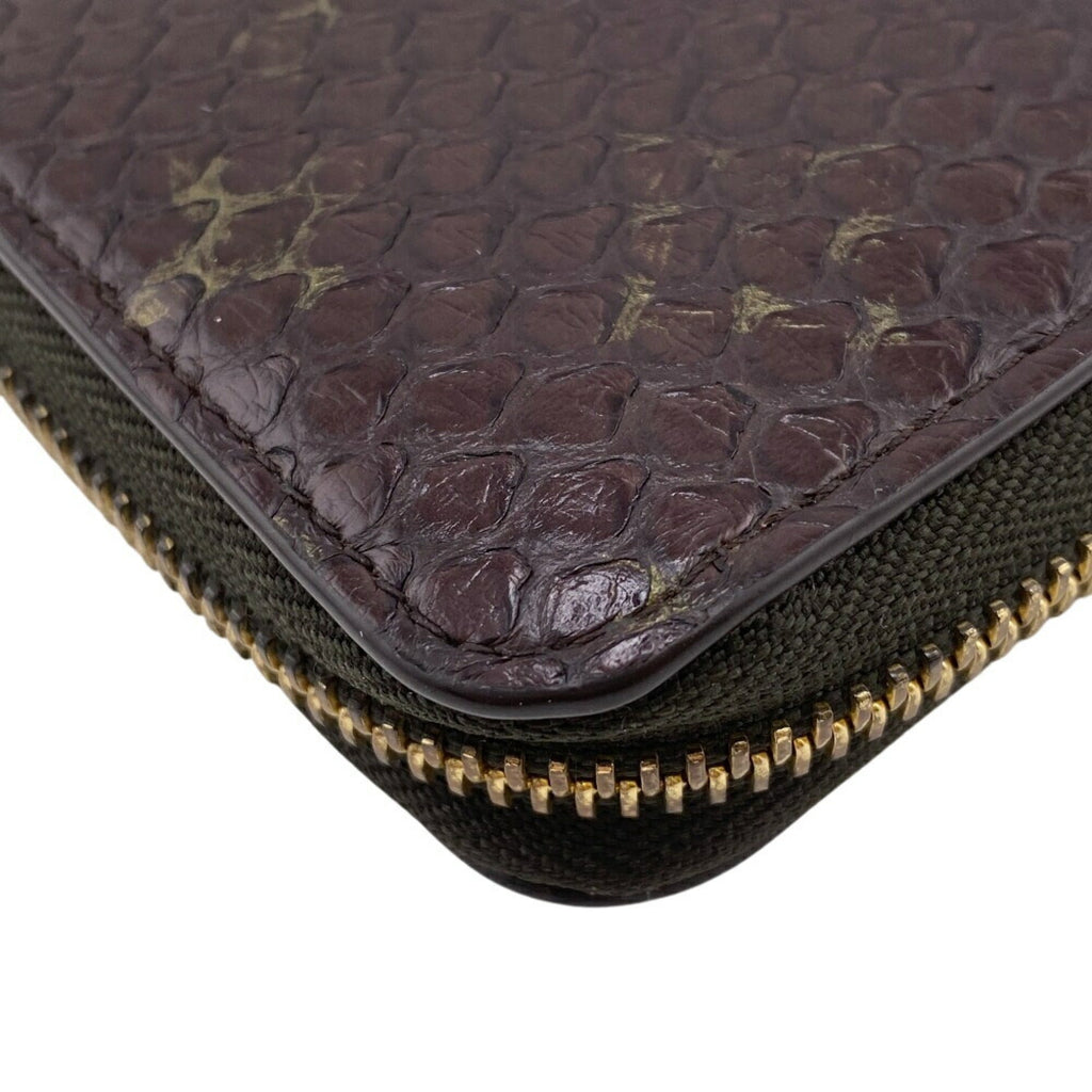 Louis Vuitton Exotic Brown Monogram Monogram Long Wallet