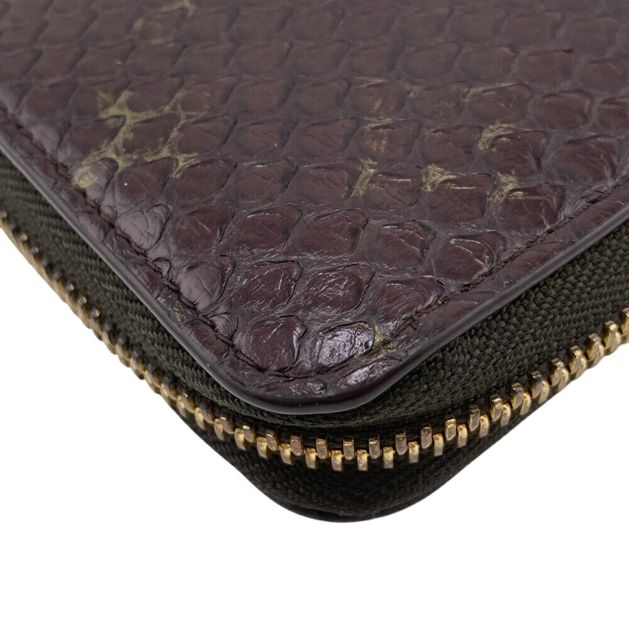 Louis Vuitton Exotic Brown Monogram Monogram Long Wallet