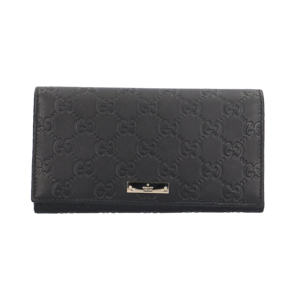Gucci Black Leather Coin Purse/Coin Case (Pre-Owned)