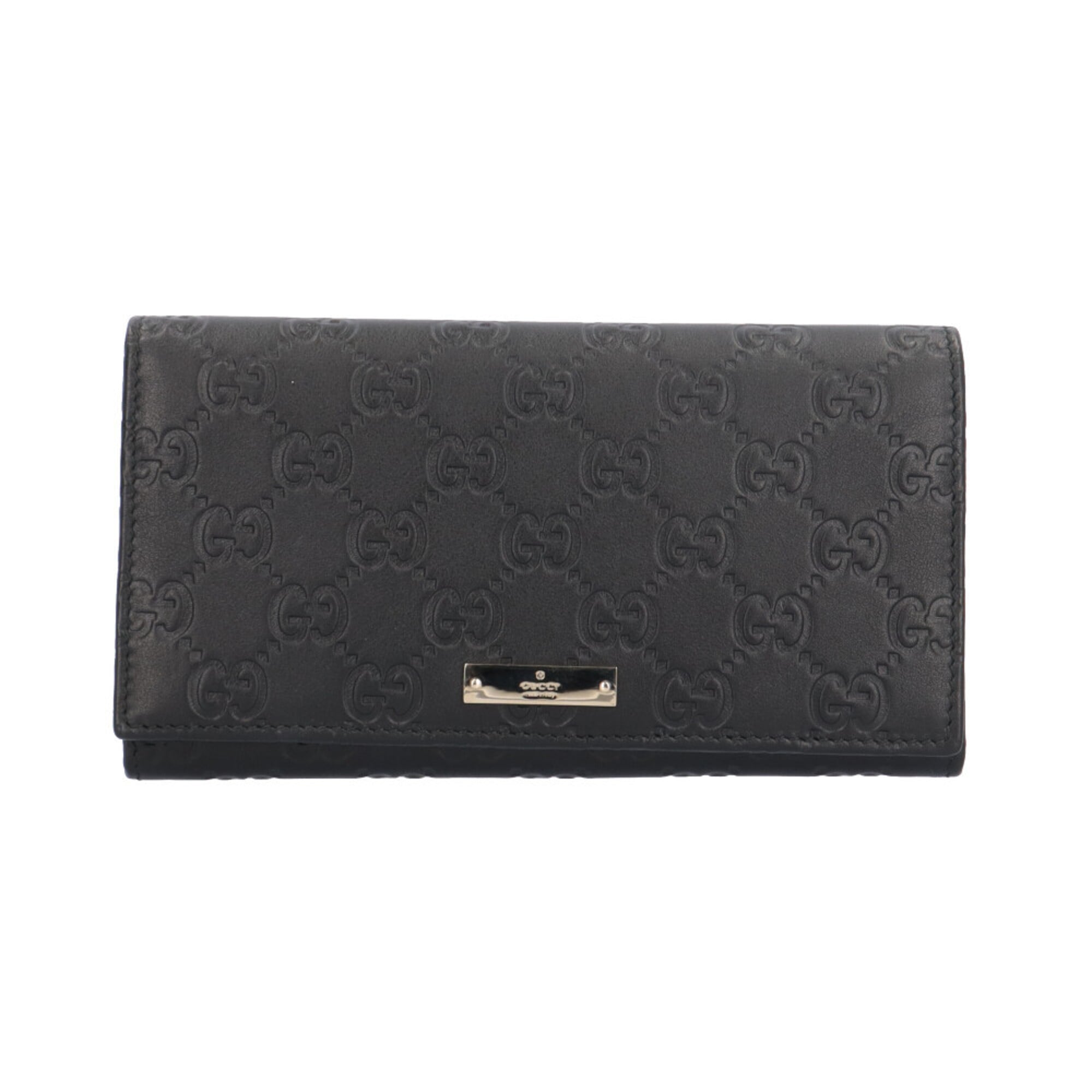 Gucci Black Leather Coin Purse/Coin Case (Pre-Owned)