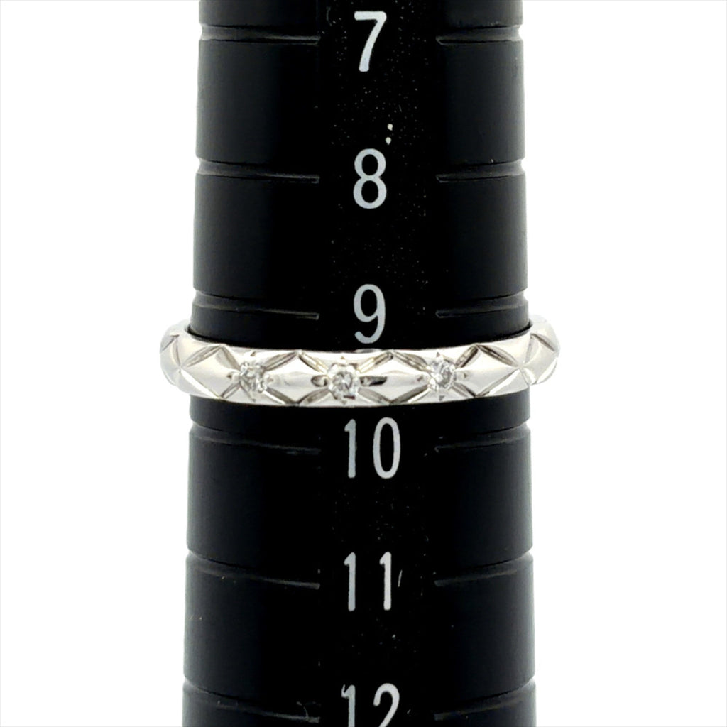 Chanel Platinum Platinum 950 Band Ring