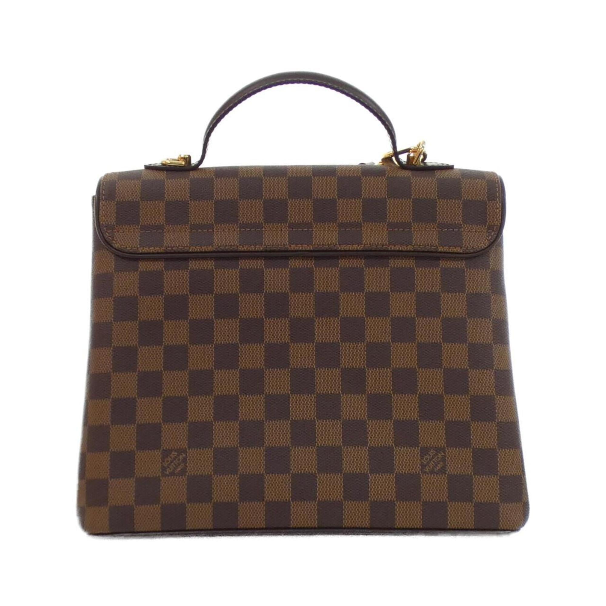 Louis Vuitton Ebene Coated Canvas Handbag