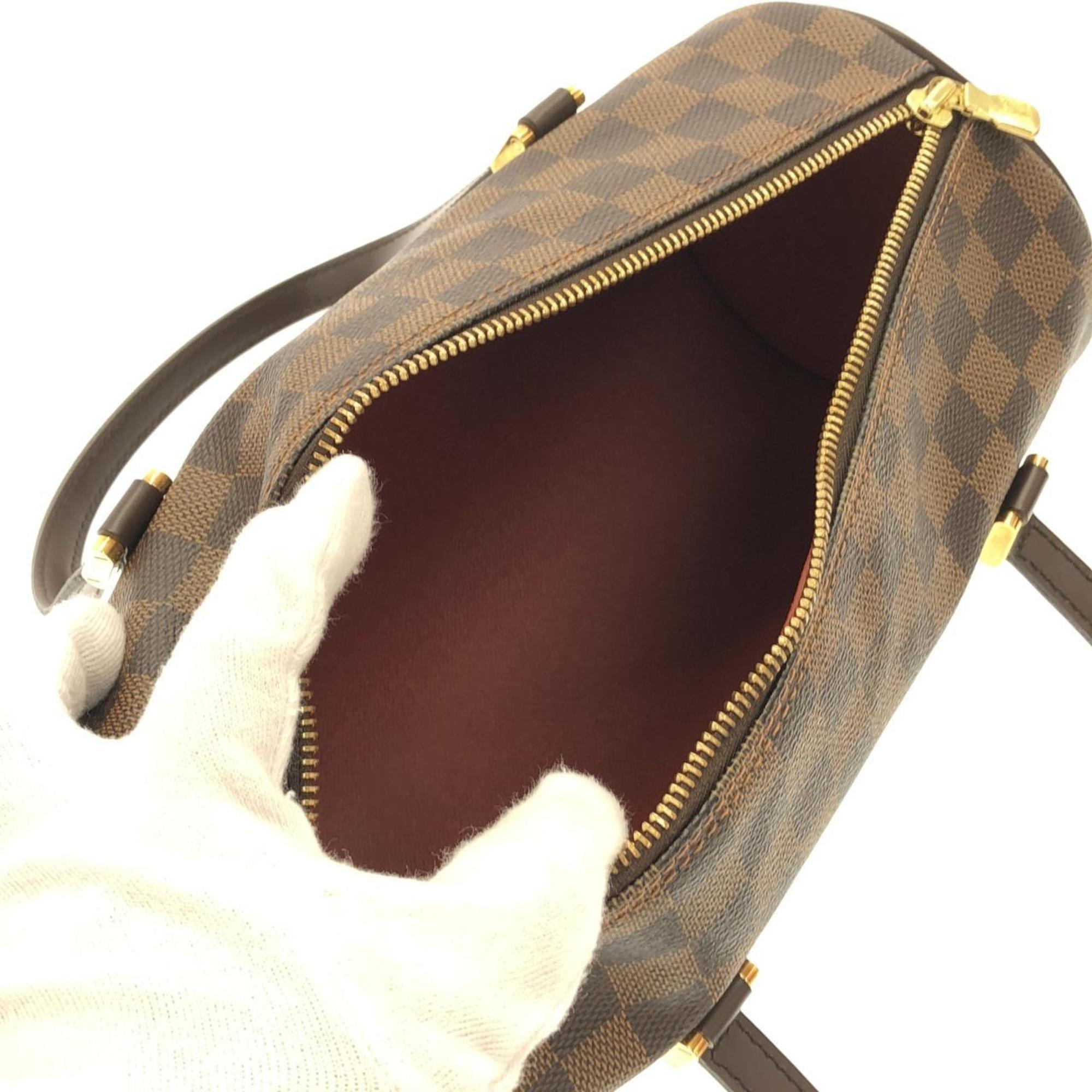 Louis Vuitton Ebene Coated Canvas Handbag