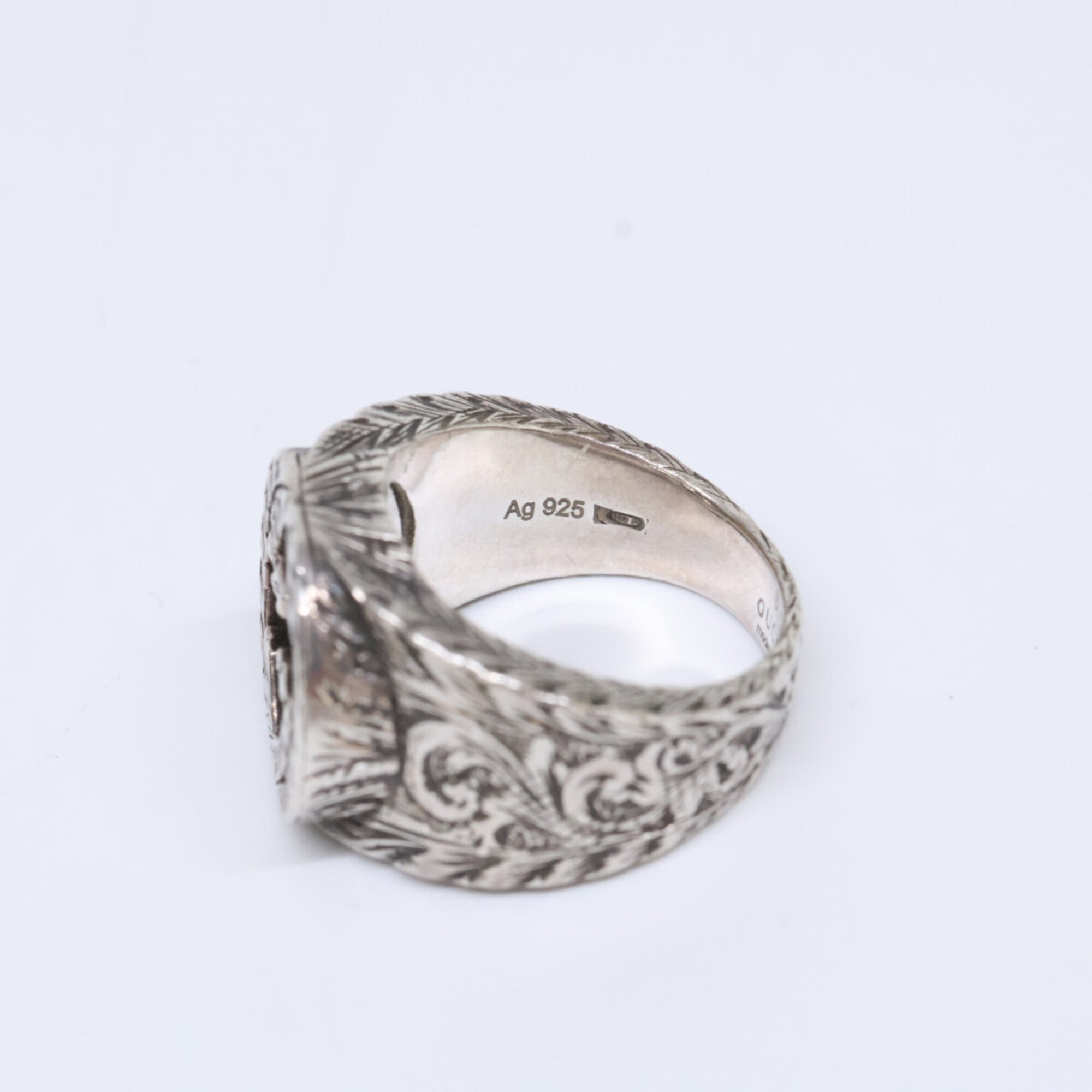 Gucci Silver Silver 925 Band Ring (Pre-Owned)