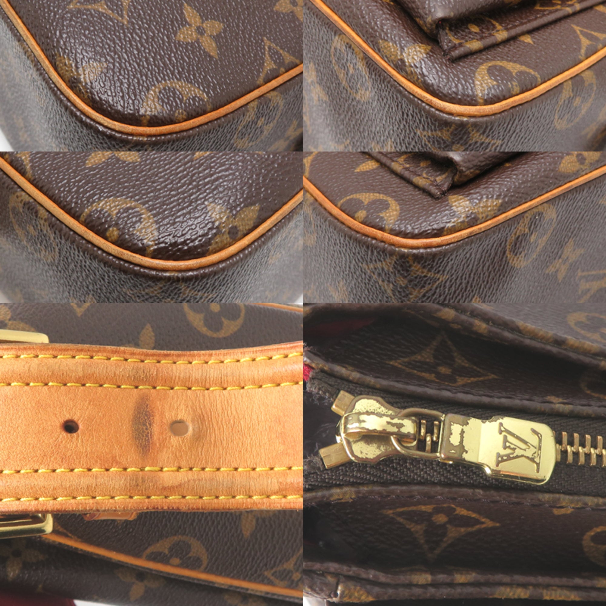 Louis Vuitton Brown Monogram Shoulder Bag