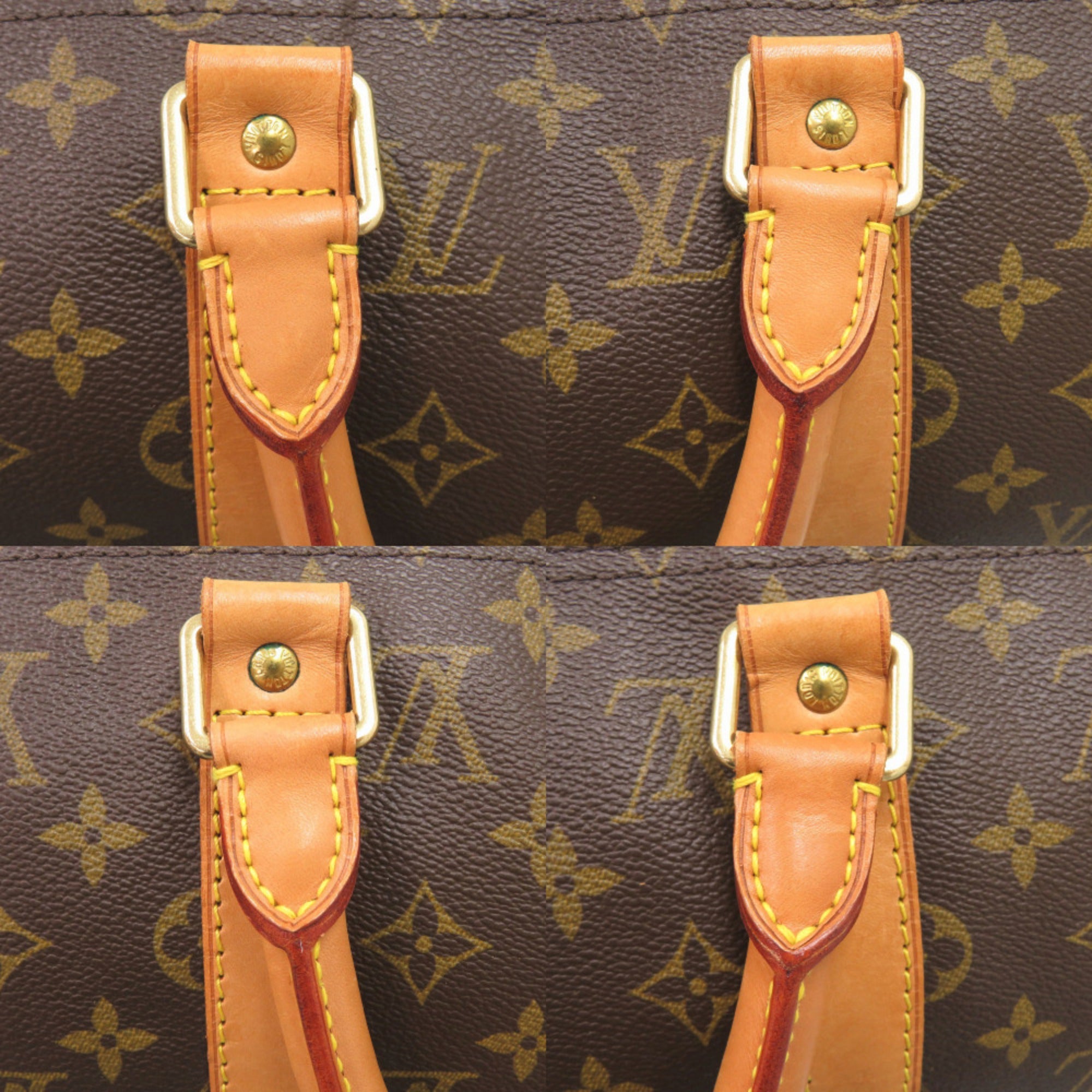 Louis Vuitton Brown Monogram Monogram Boston Bag