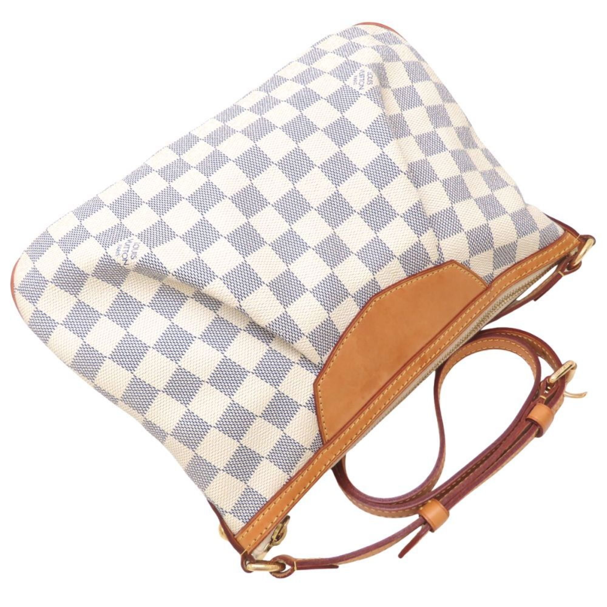 Louis Vuitton Damier Azur Damier Azur Canvas Shoulder Bag