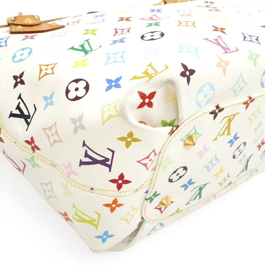 Louis Vuitton Monogram Multicolore Blanc Monogram Multicolore Shoulder Bag Tote Bag