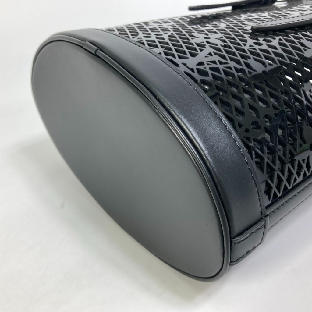 Louis Vuitton Black Noir Monogram Plastic Shoulder Bag