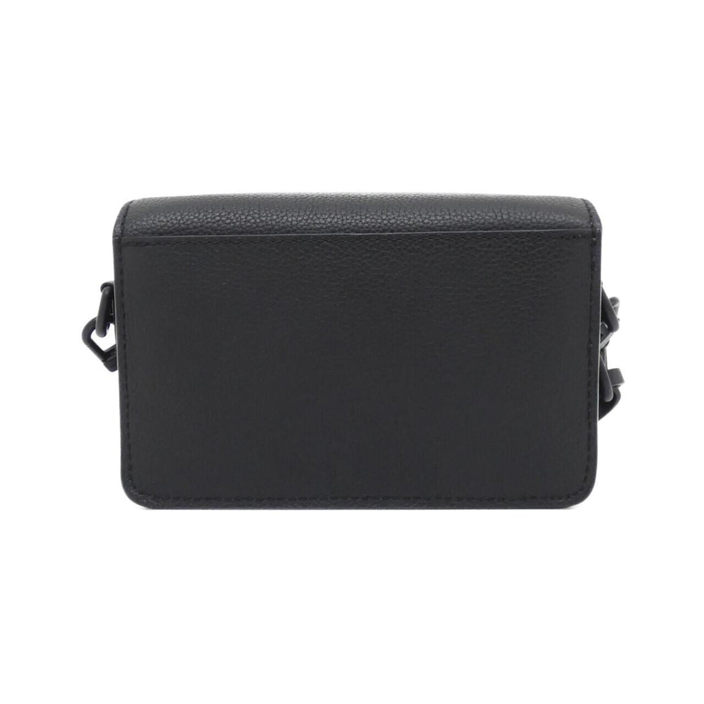Louis Vuitton Black Leather Shoulder Bag