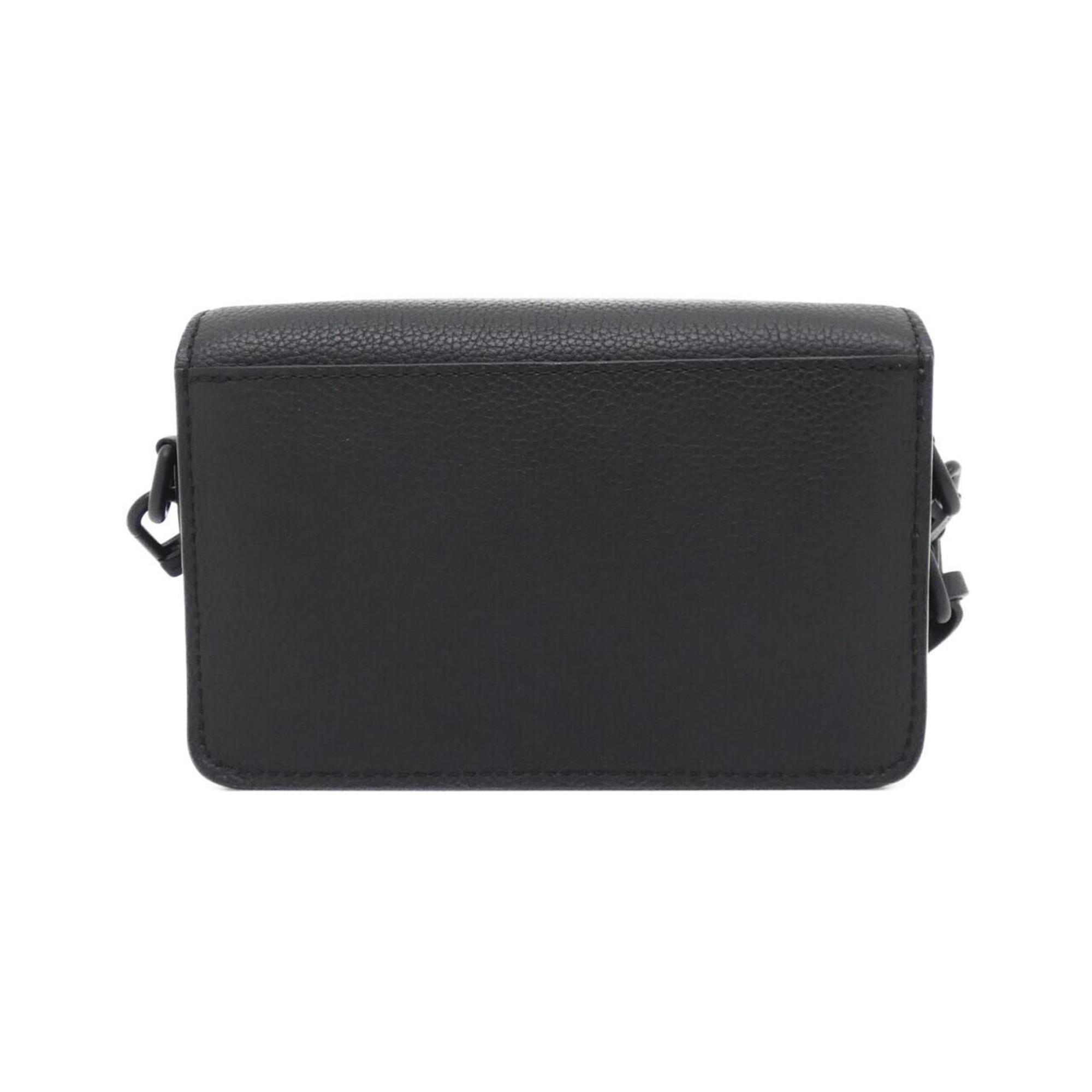 Louis Vuitton Black Leather Shoulder Bag