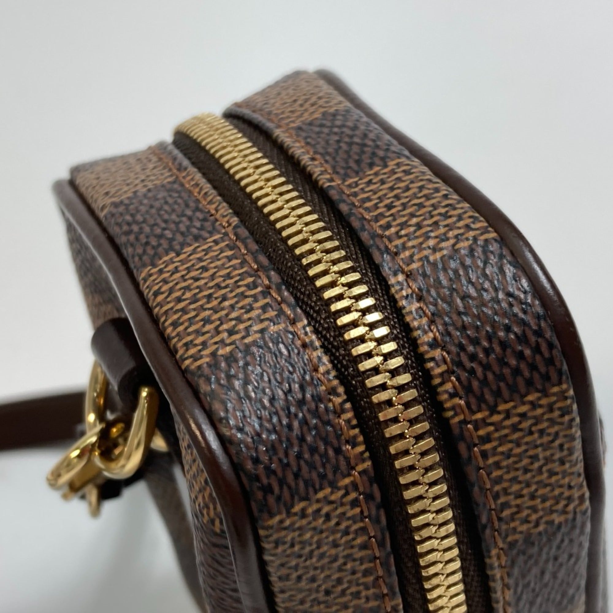 Louis Vuitton Damier Brown Ebene Damier Canvas Shoulder Bag