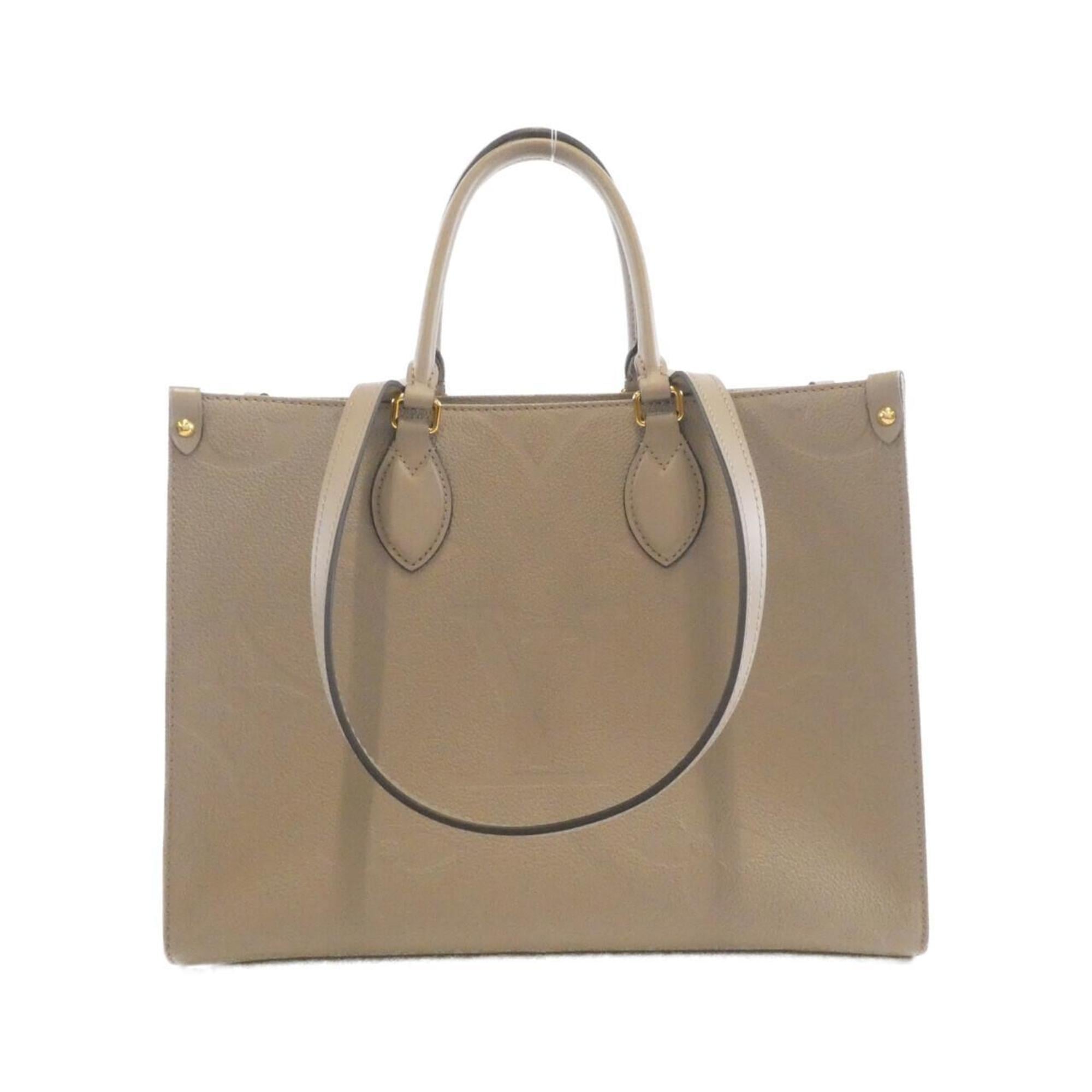 Louis Vuitton Beige Tourterelle Leather Handbag