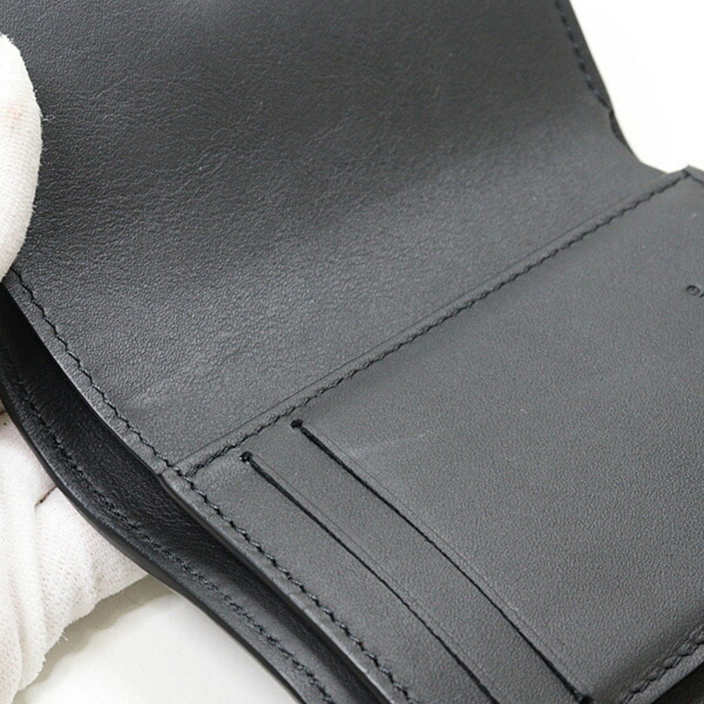 Louis Vuitton Monogram Shadow Black Monogram Shadow Wallet (Tri-Fold)