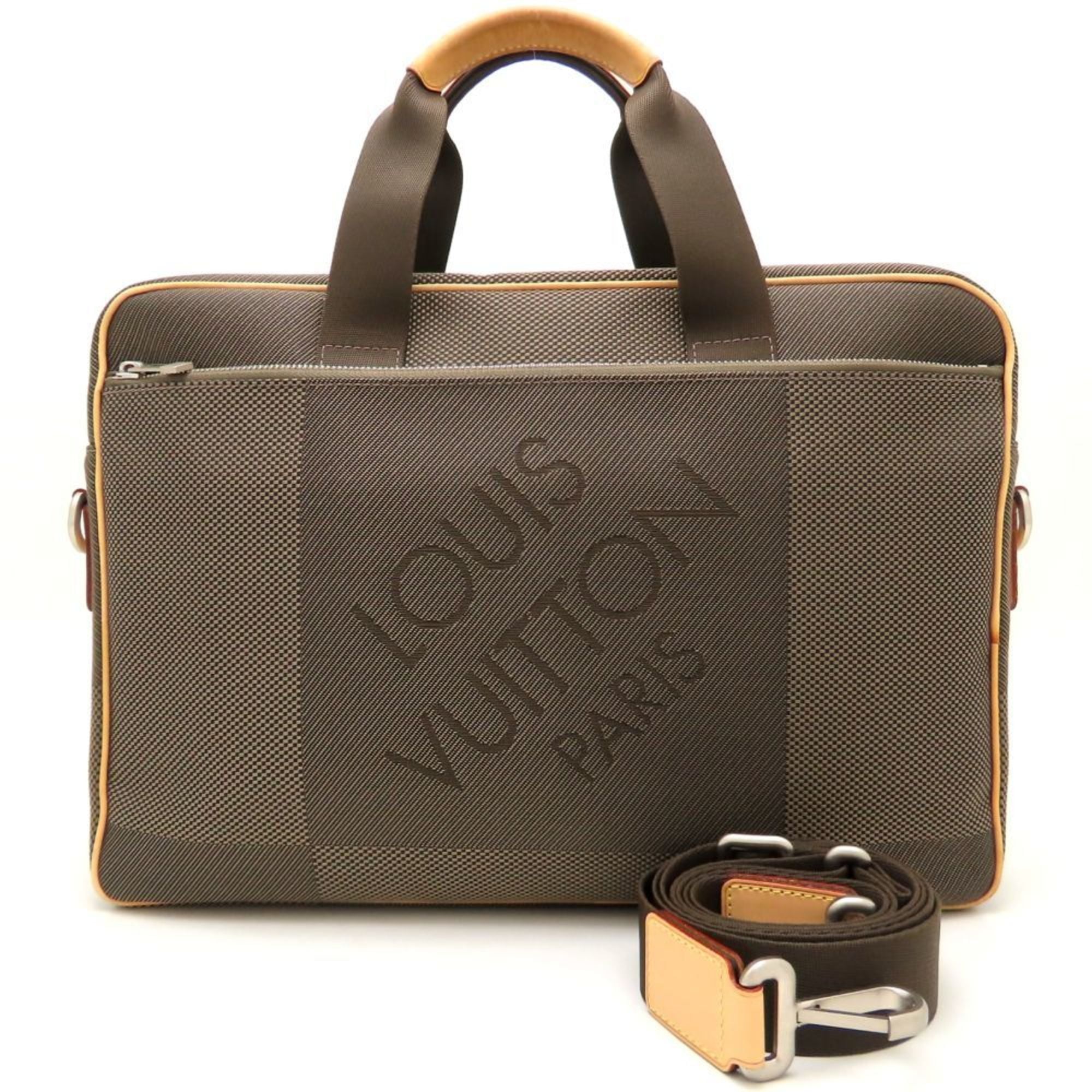 Louis Vuitton Brown Damier Canvas Earth Damier Geant Nylon Canvas Handbag