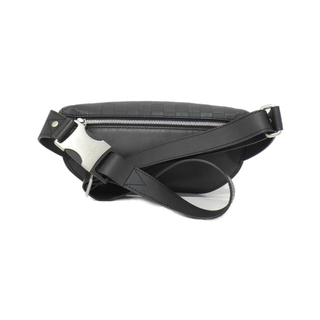Louis Vuitton Infini Onyx Leather Fanny Pack Shoulder Bag Sling Bag