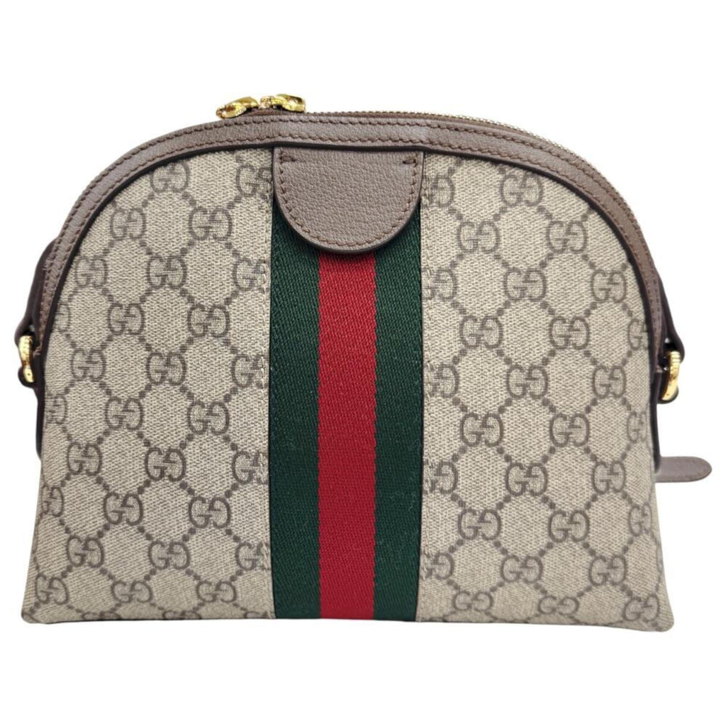 Gucci Beige Gg Supreme Shoulder Bag (Pre-Owned)