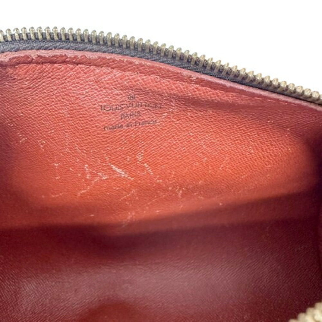Louis Vuitton Damier Brown Leather Handbag