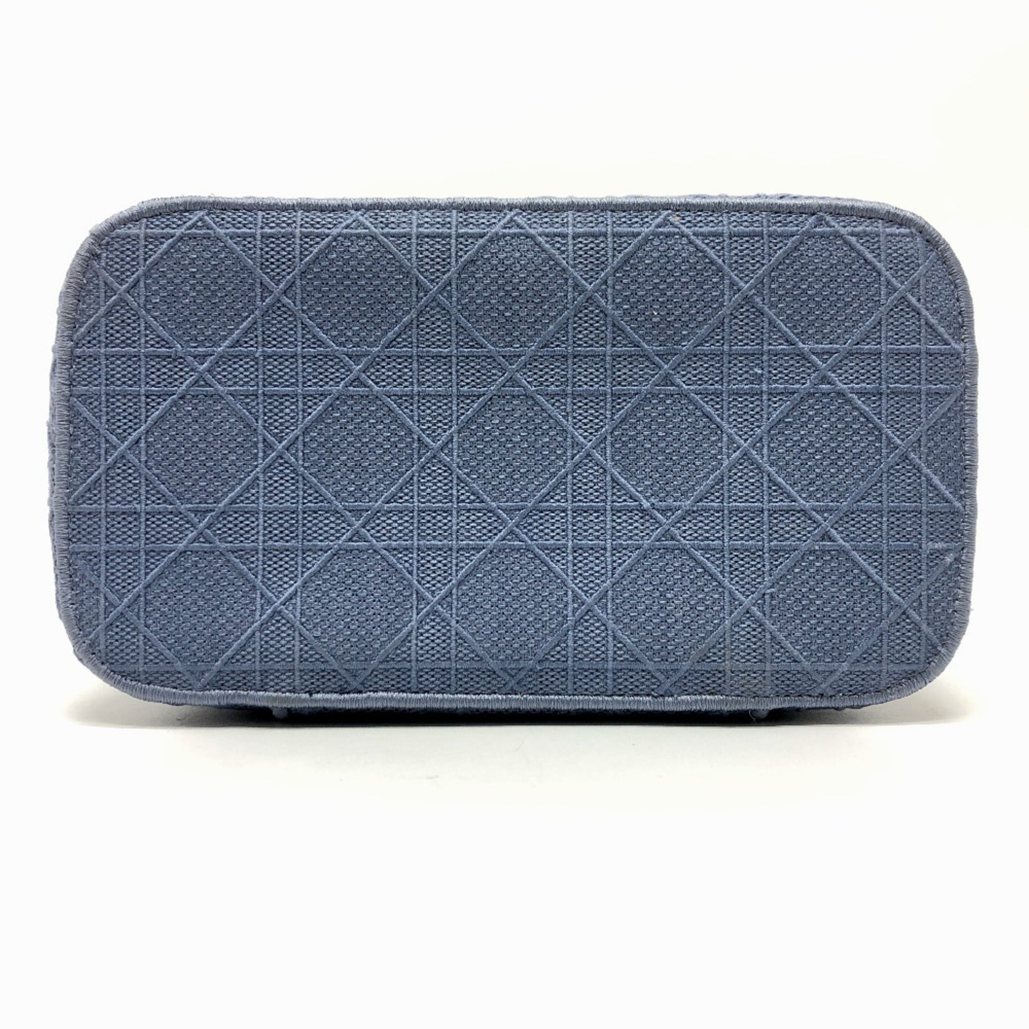 Christian Dior Blue Cloth Handbag (Pre-Owned)