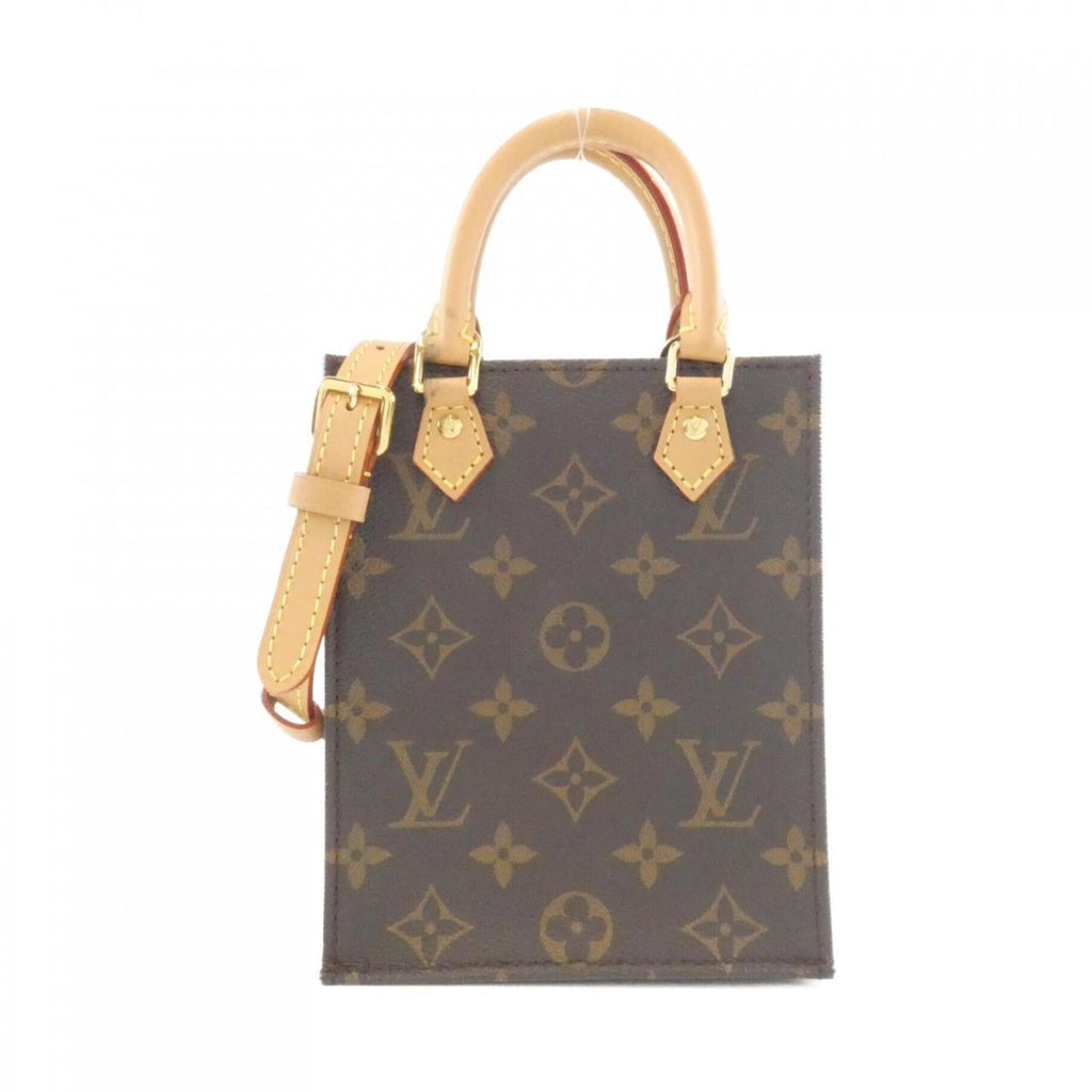 Louis Vuitton Marron Coated Canvas Handbag