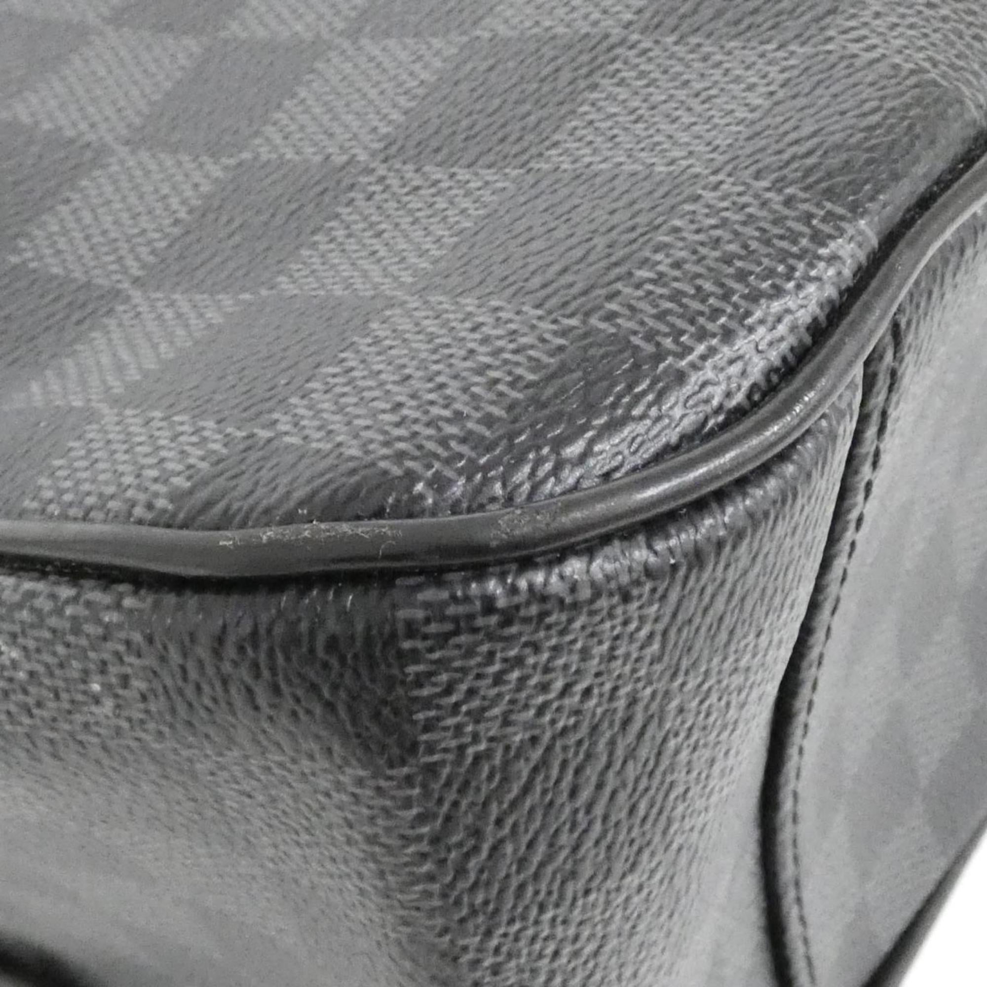 Louis Vuitton Graphite Coated Canvas Handbag