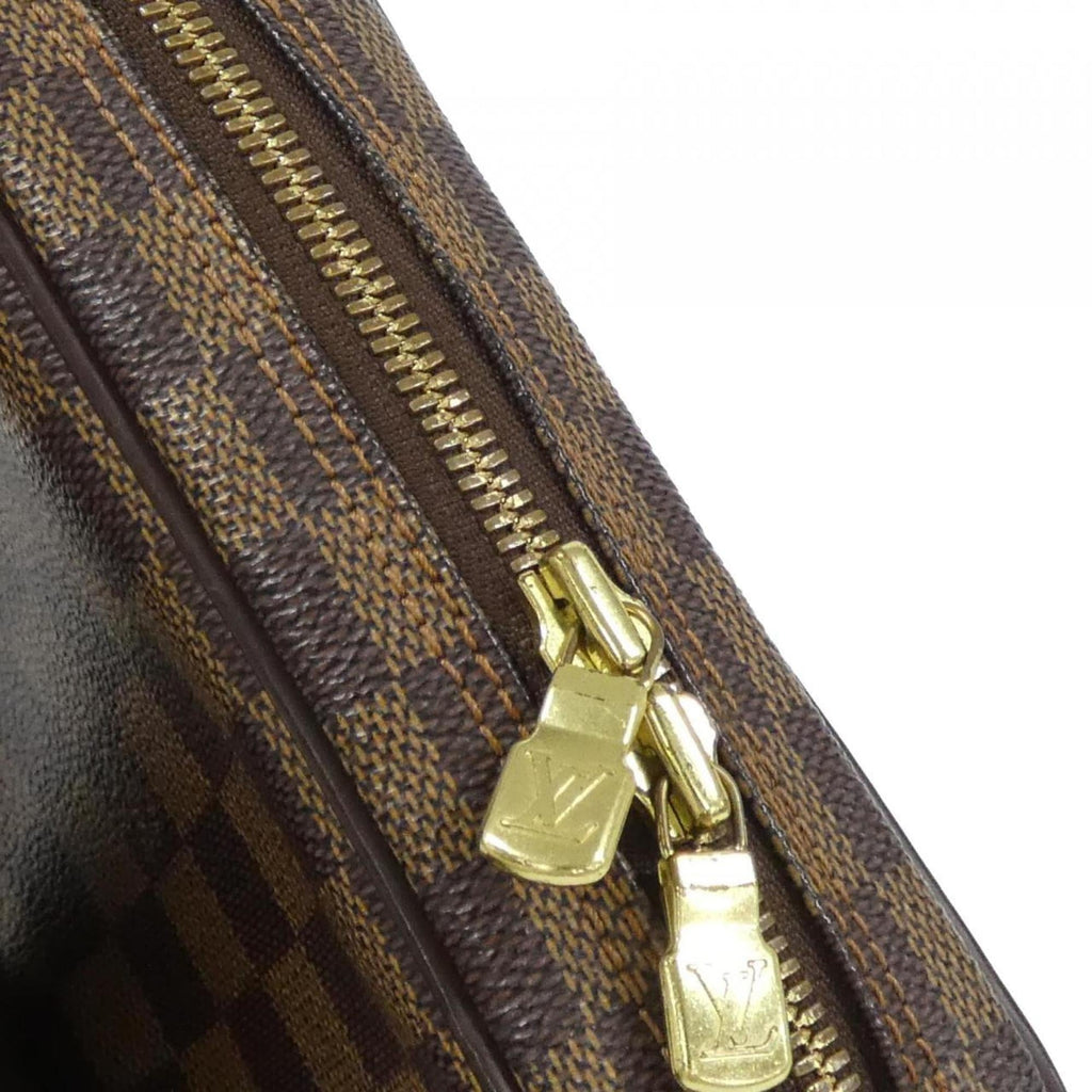 Louis Vuitton Brown Coated Canvas Pochette Shoulder Bag