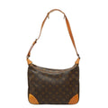 Louis Vuitton Brown Pvc Leather Shoulder Bag