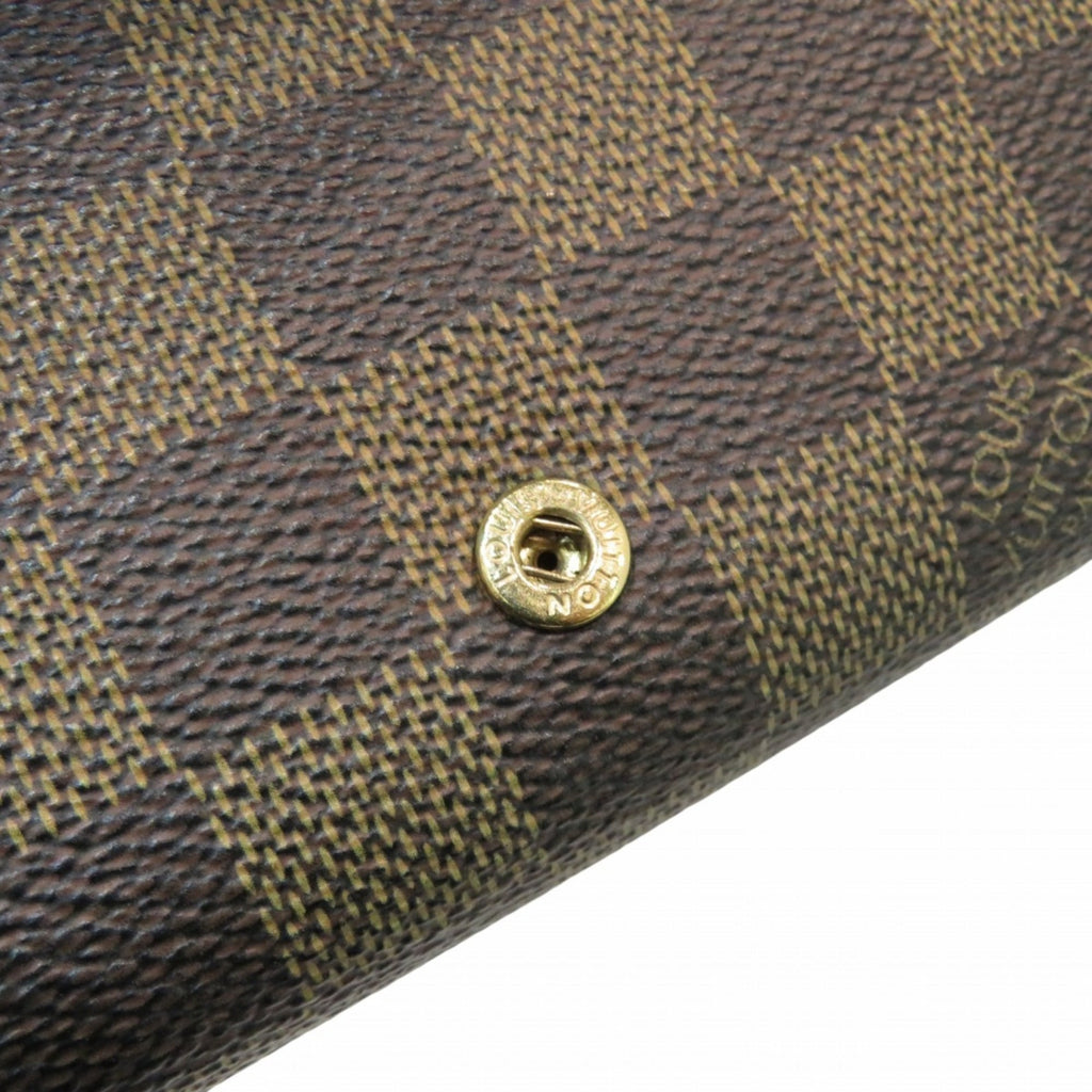 Louis Vuitton Damier Brown Damier Canvas Damier Canvas Wallet
