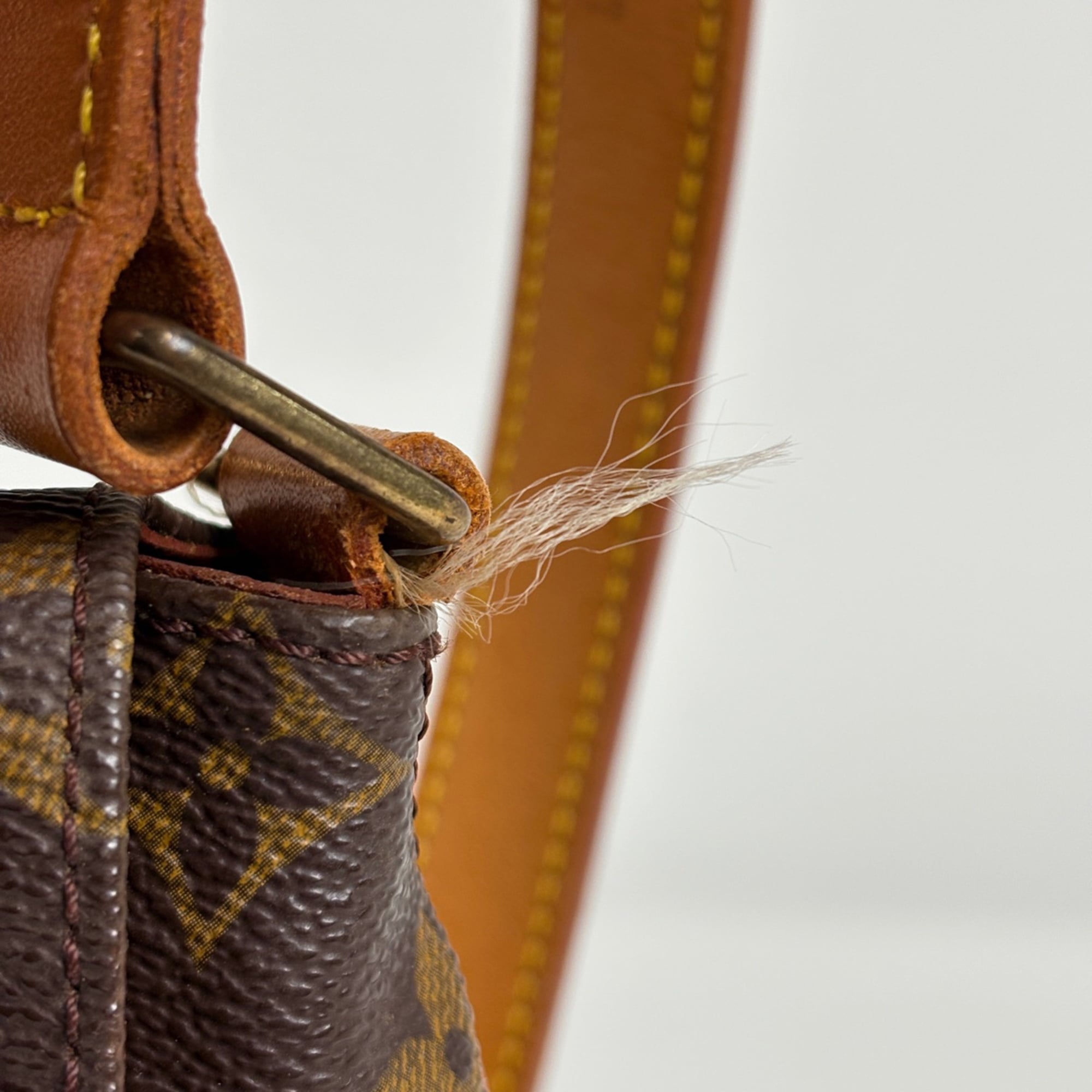Louis Vuitton Brown Monogram Shoulder Bag