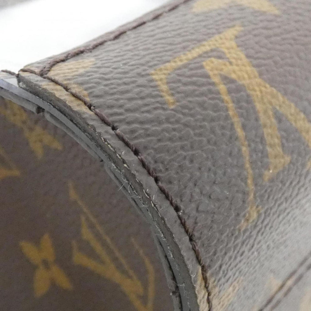 Louis Vuitton Marron Coated Canvas Pvc Pouch