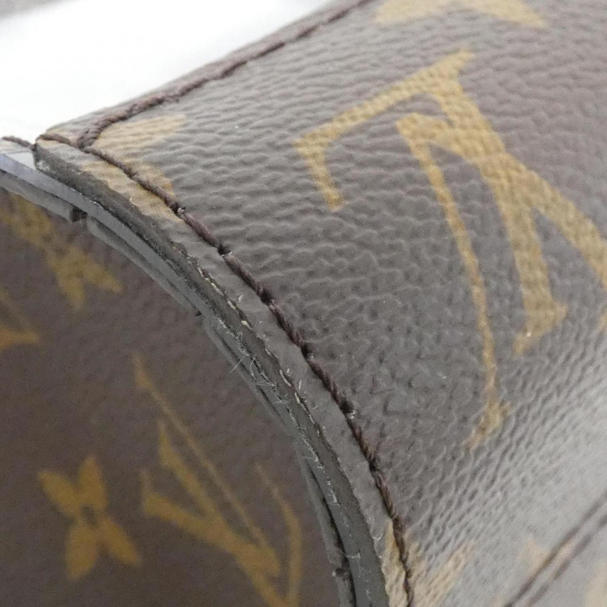 Louis Vuitton Marron Coated Canvas Pvc Pouch