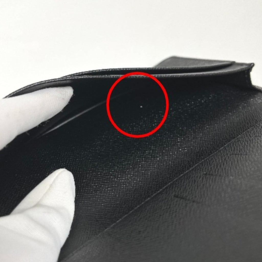 Louis Vuitton Epi Noir Epi Leather Long Wallet