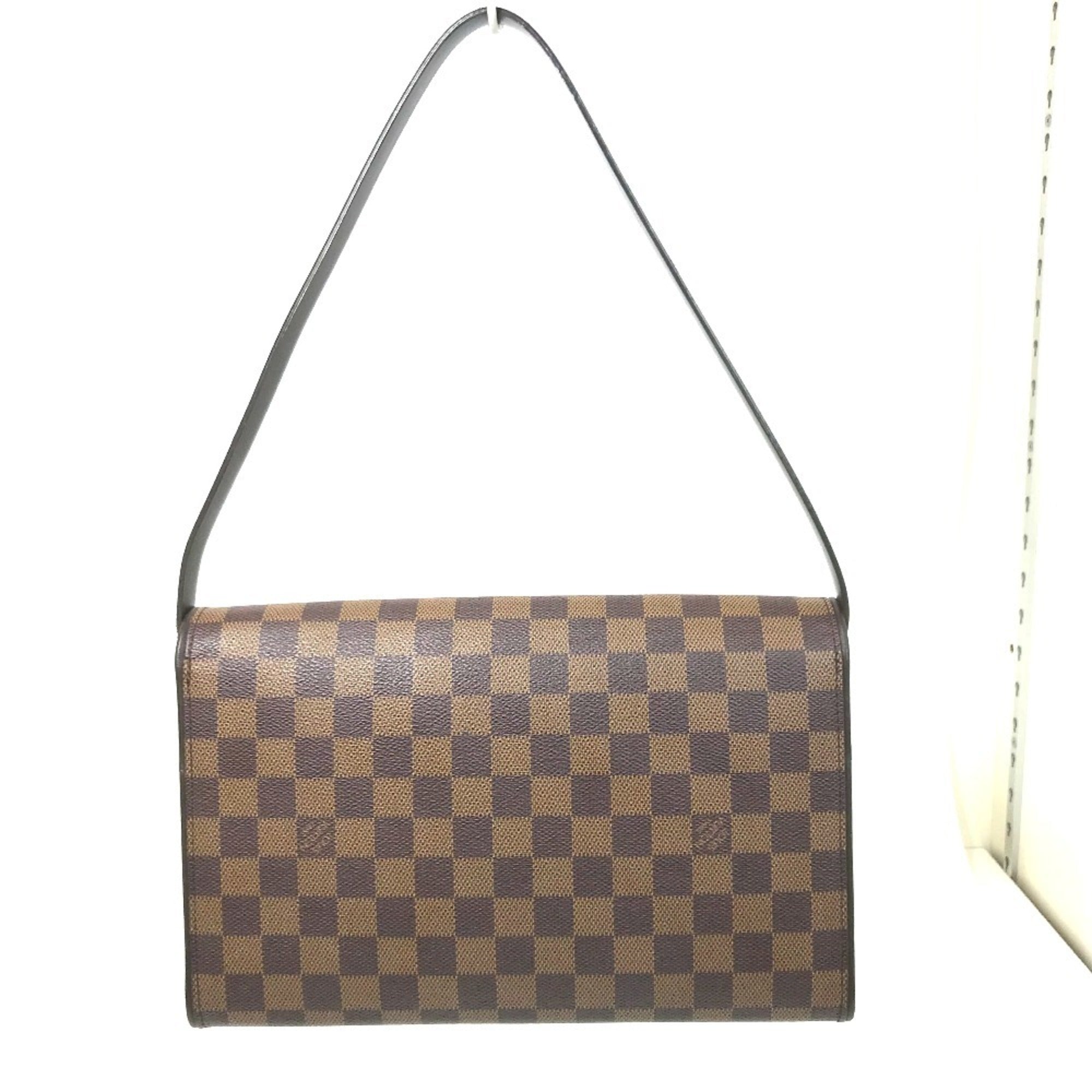 Louis Vuitton Brown Ebene Damier Canvas Shoulder Bag