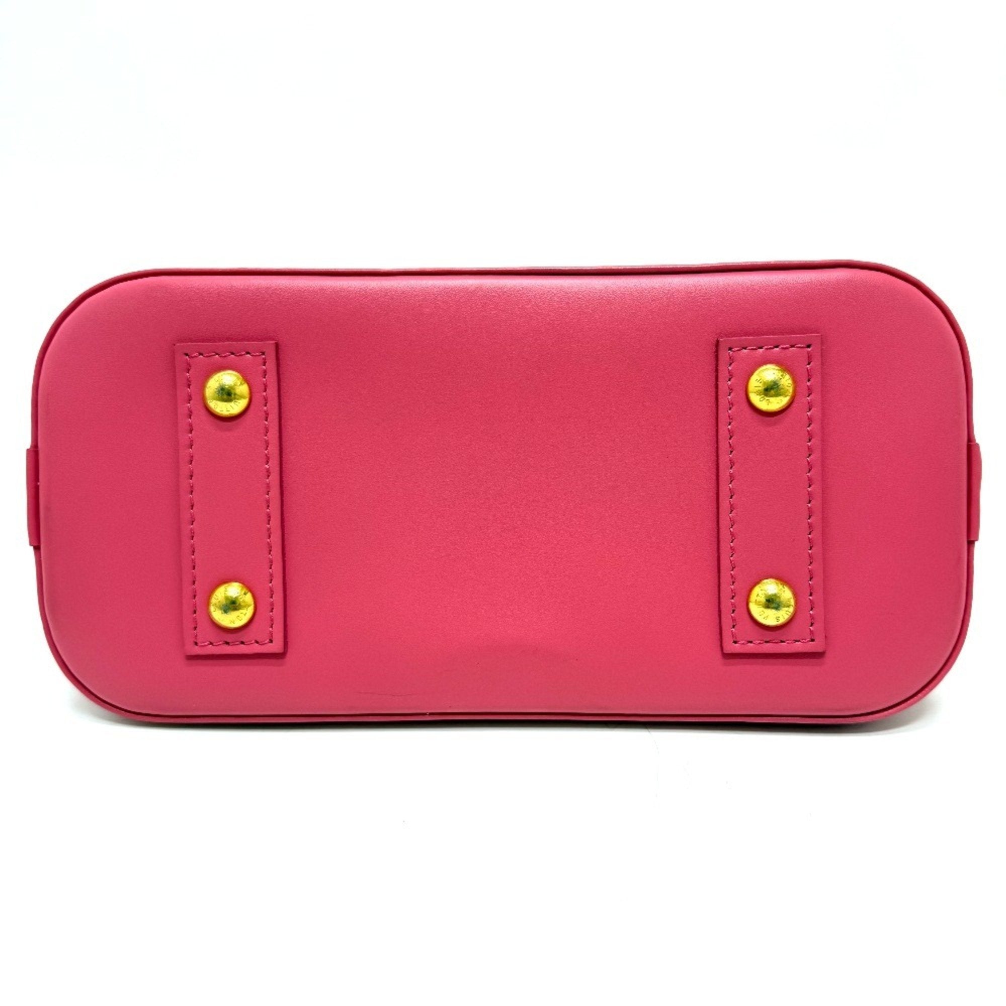 Louis Vuitton Pink Leather Handbag