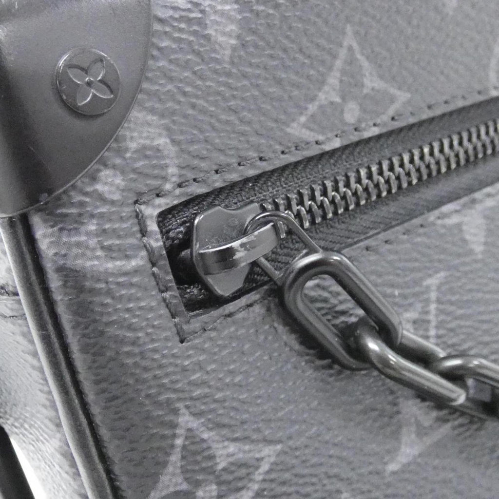 Louis Vuitton Black Coated Canvas Shoulder Bag