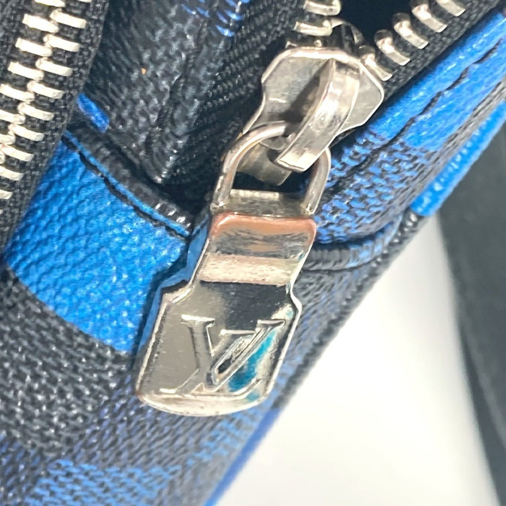 Louis Vuitton Damier Graphite Black Blue Damier Graphite Shoulder Bag Sling Bag