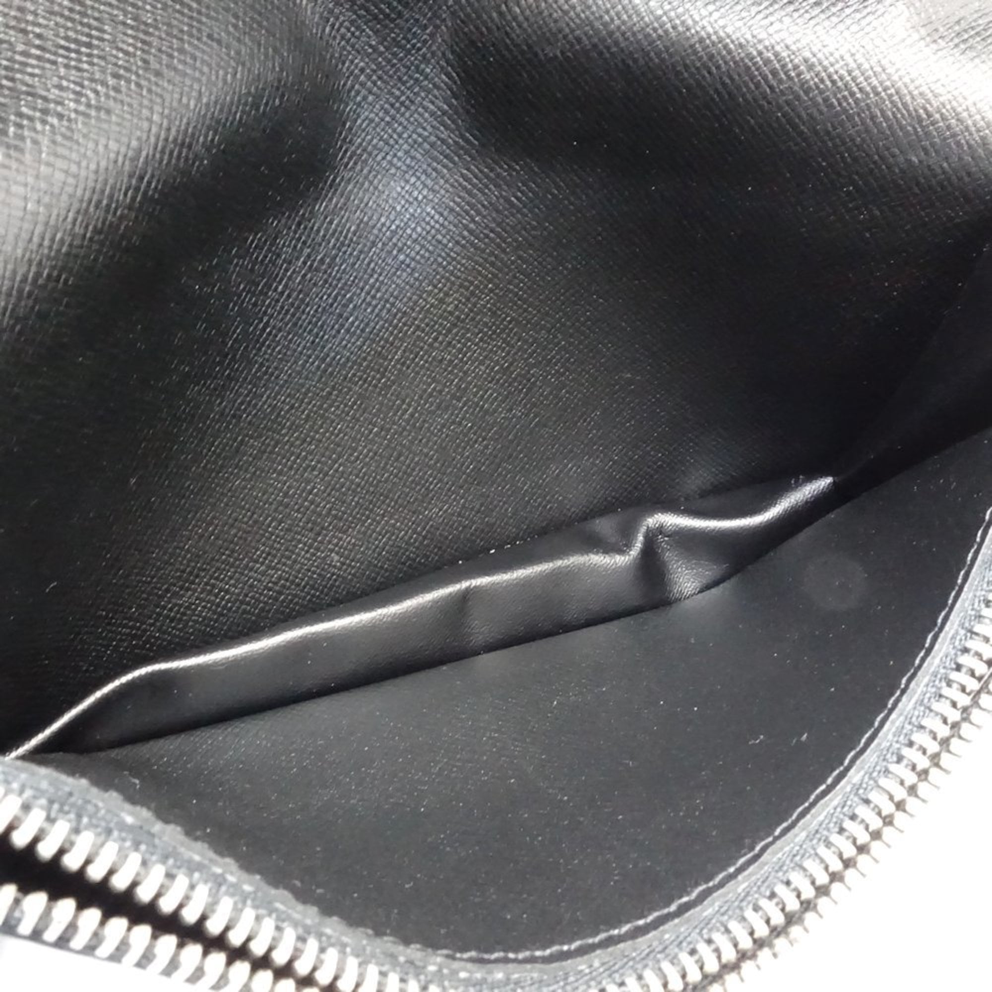 Louis Vuitton Black Canvas Coin Purse/Coin Case