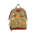 Gucci Beige Red Color Gg Supreme Backpack (Pre-Owned)