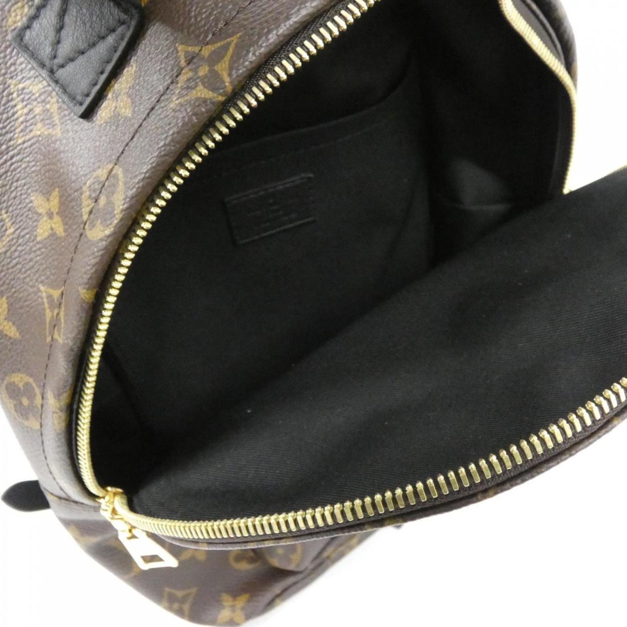 Louis Vuitton Monogram Marron Coated Canvas Backpack