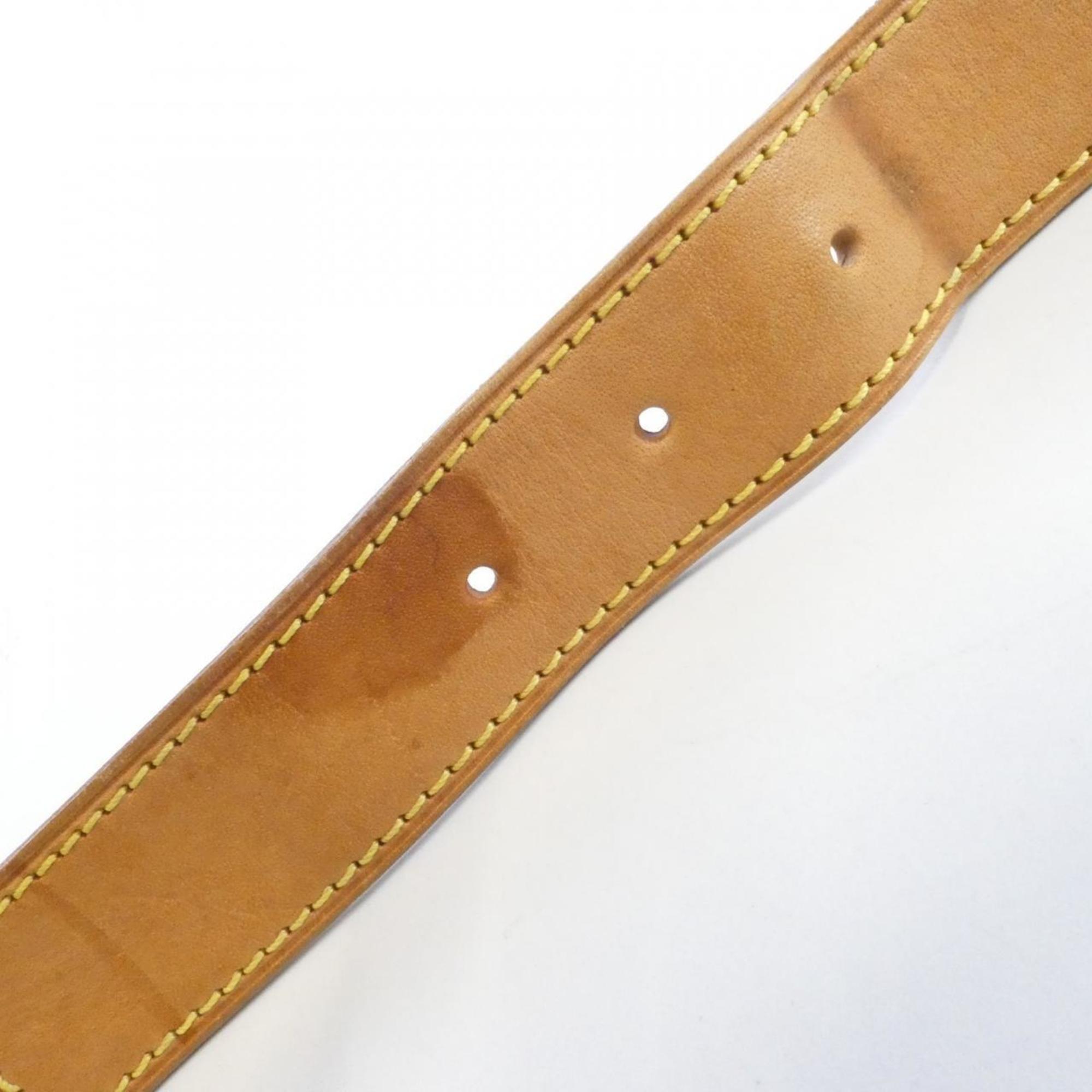 Louis Vuitton Brown Coated Canvas Shoulder Bag