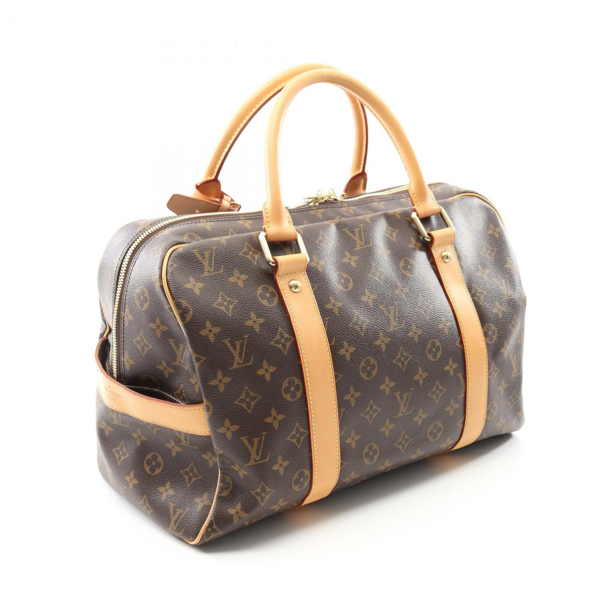 Louis Vuitton Brown Monogram Coated Canvas Boston Bag