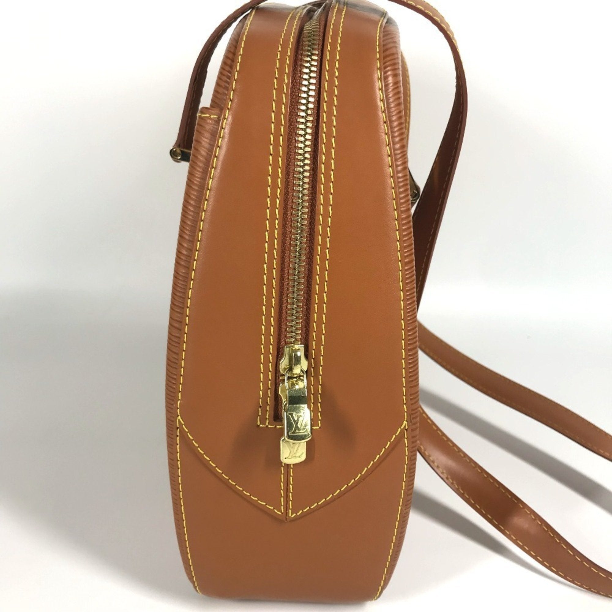 Louis Vuitton Brown Gold Cipango Epi Leather Shoulder Bag Tote Bag