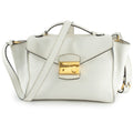 Prada White Leather Handbag