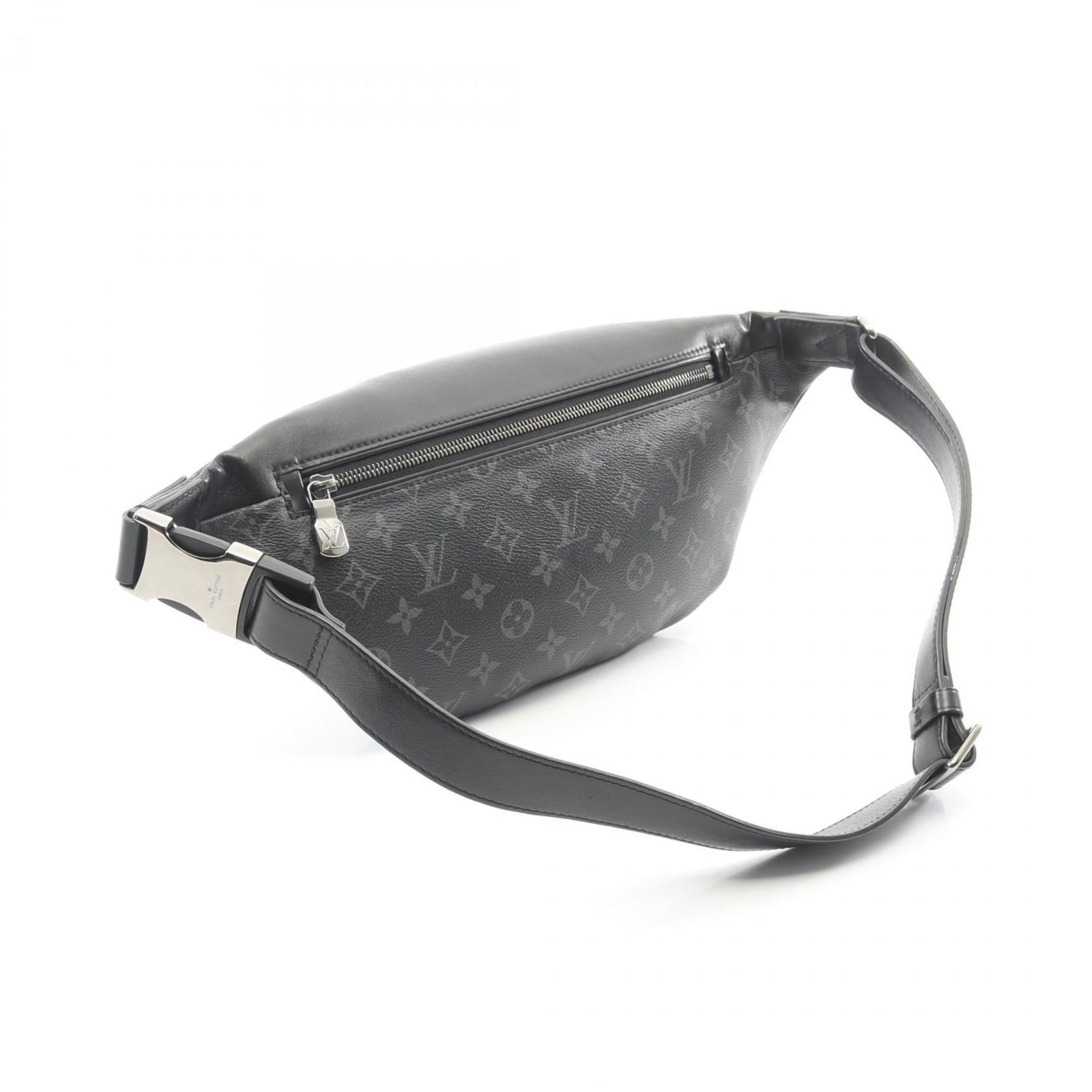 Louis Vuitton Black Coated Canvas Pvc Monogram Eclipse Leather Fanny Pack