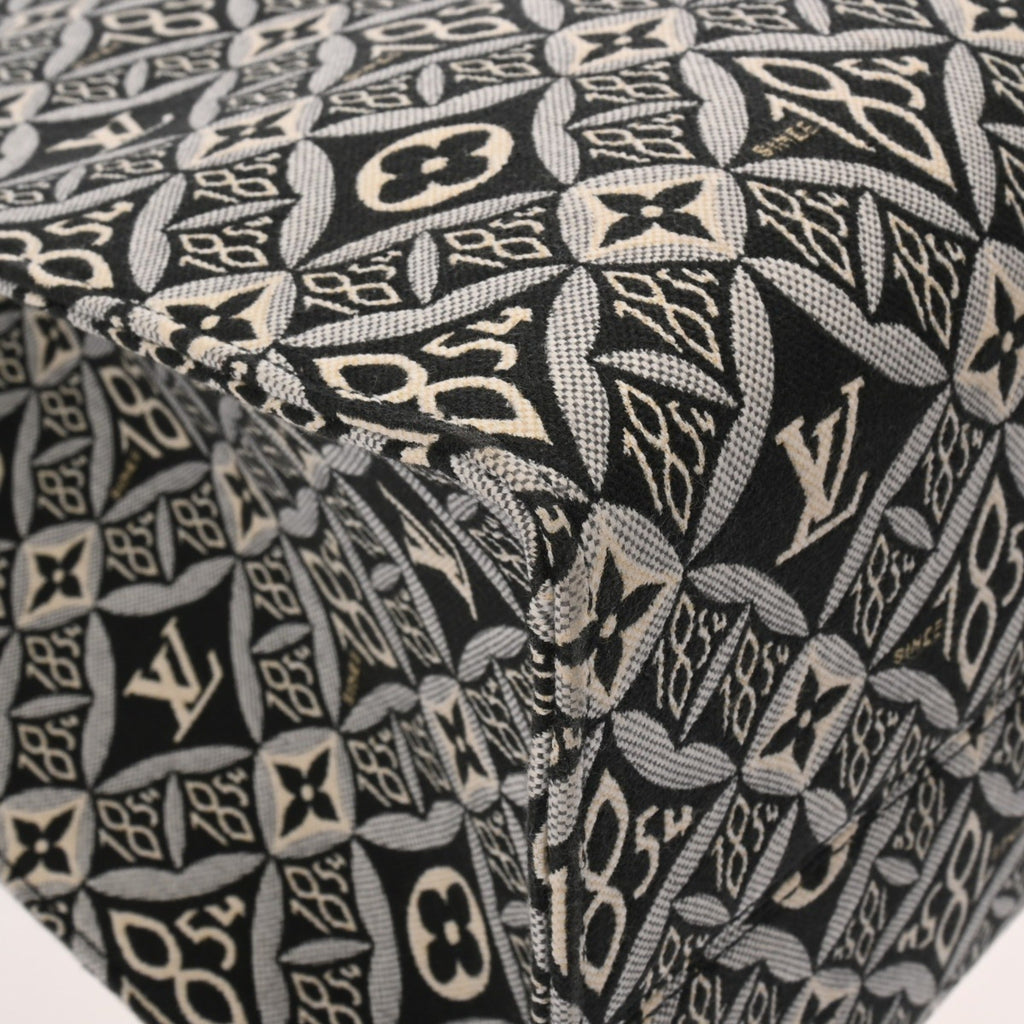 Louis Vuitton Black White Monogram Handbag